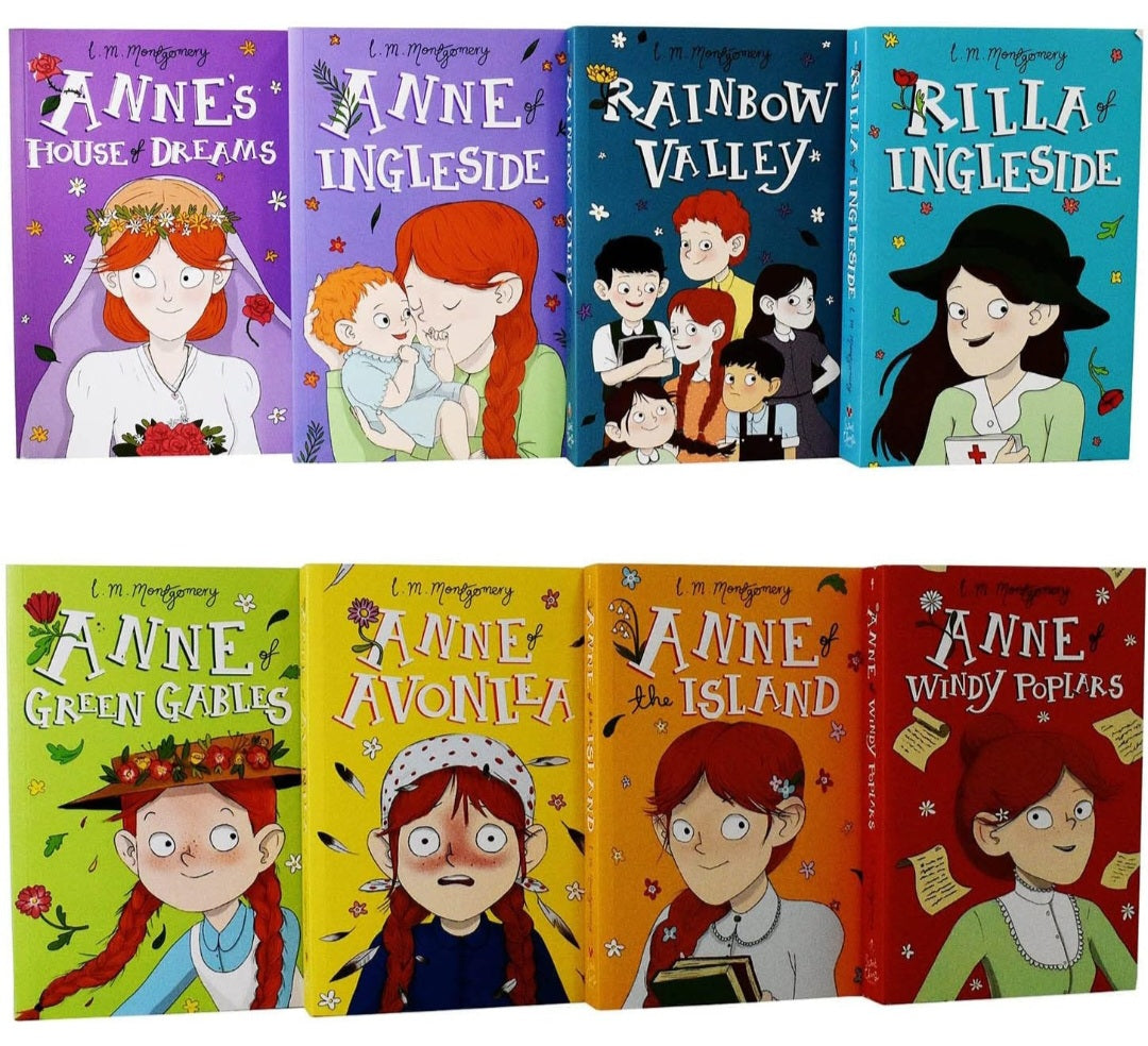 Anne of Green Gables: The Complete Golden Collection | 8-Book Box Set | L. M. Montgomery | Classic Children's Literature|Paperback