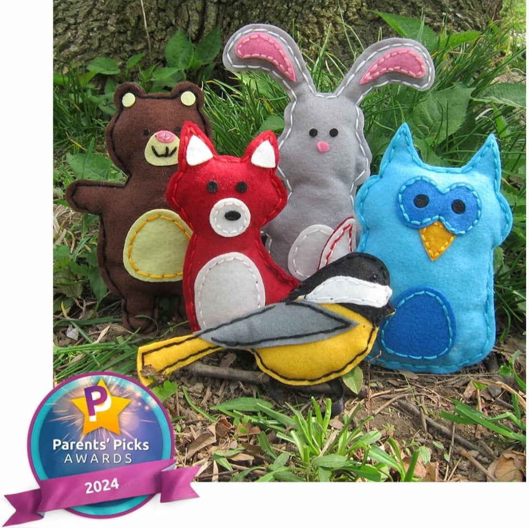 Woodland Animals Sewing Project