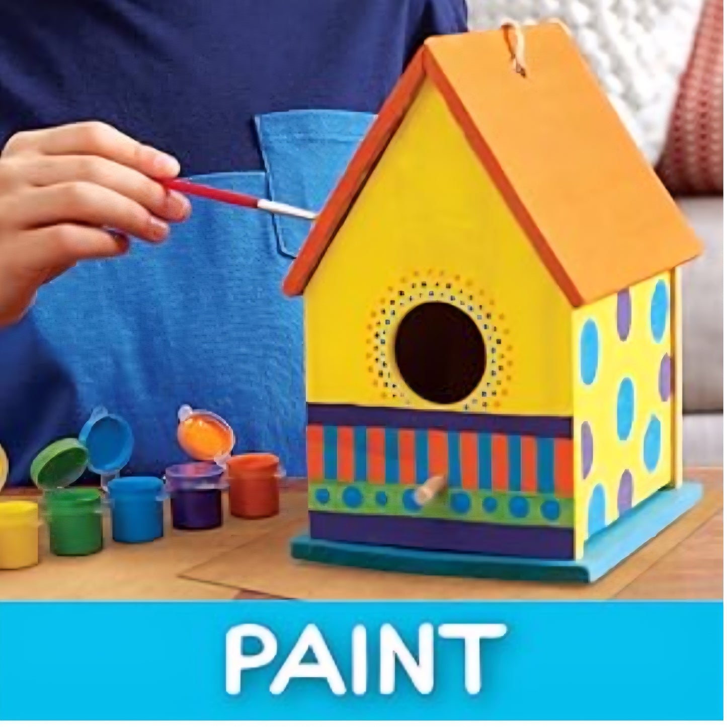 Paint Your Own Birdhouse Project