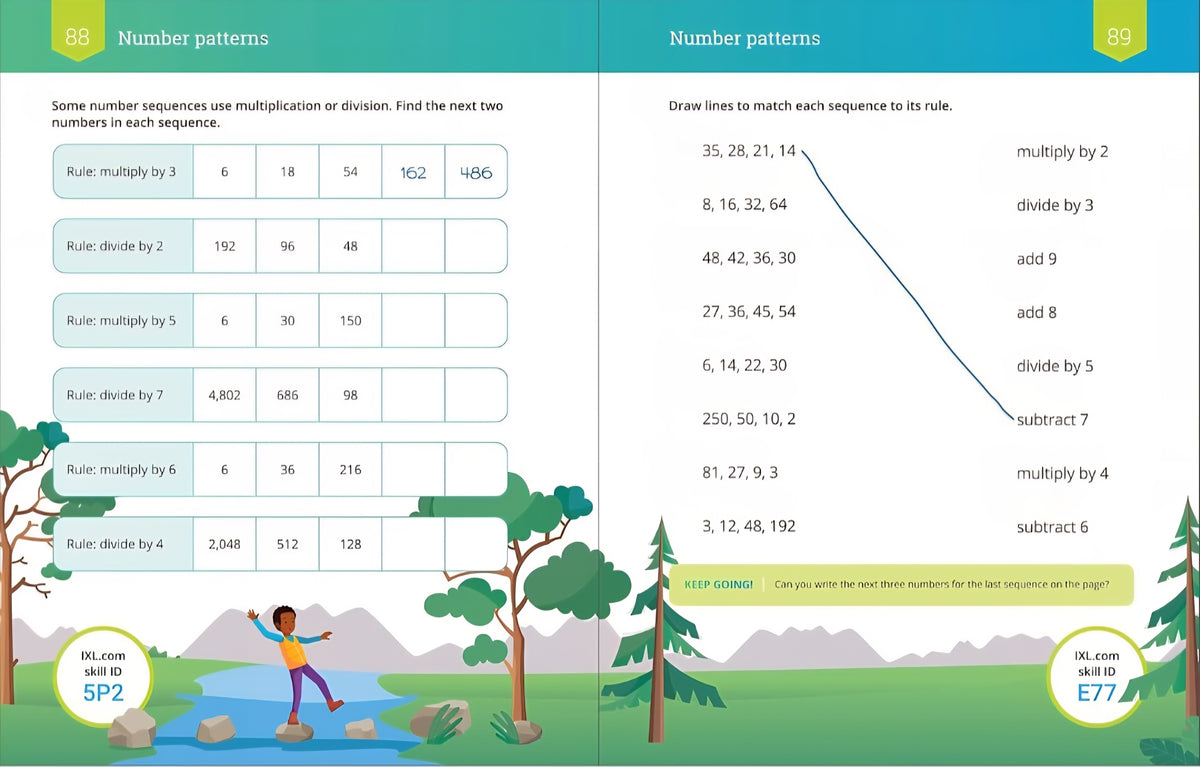 4th Grade Math Workbook | Multiplication, Division, Fractions & Decimals | Grade 4