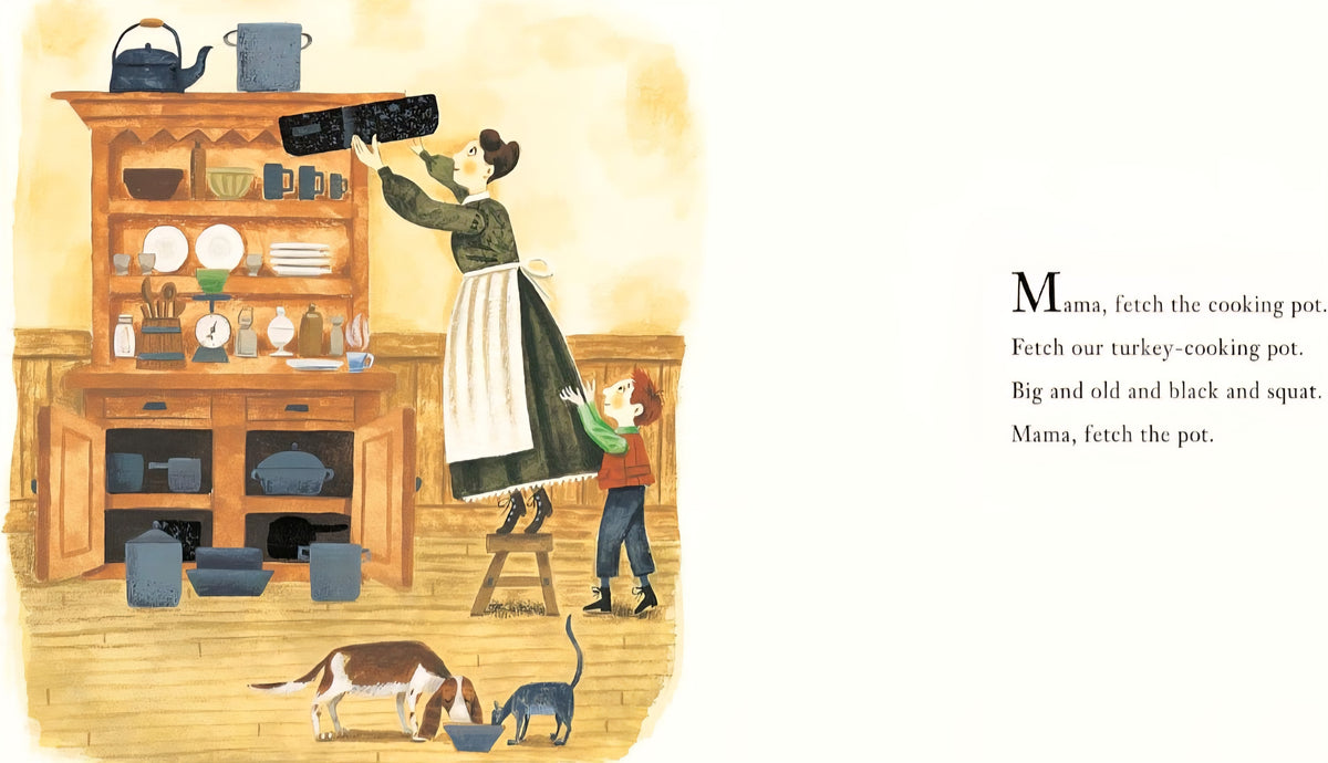 Sharing the Bread: An Old-Fashioned Thanksgiving Story | Pat Zietlow Miller | Illustrated Thanksgiving Picture Book|Paperback