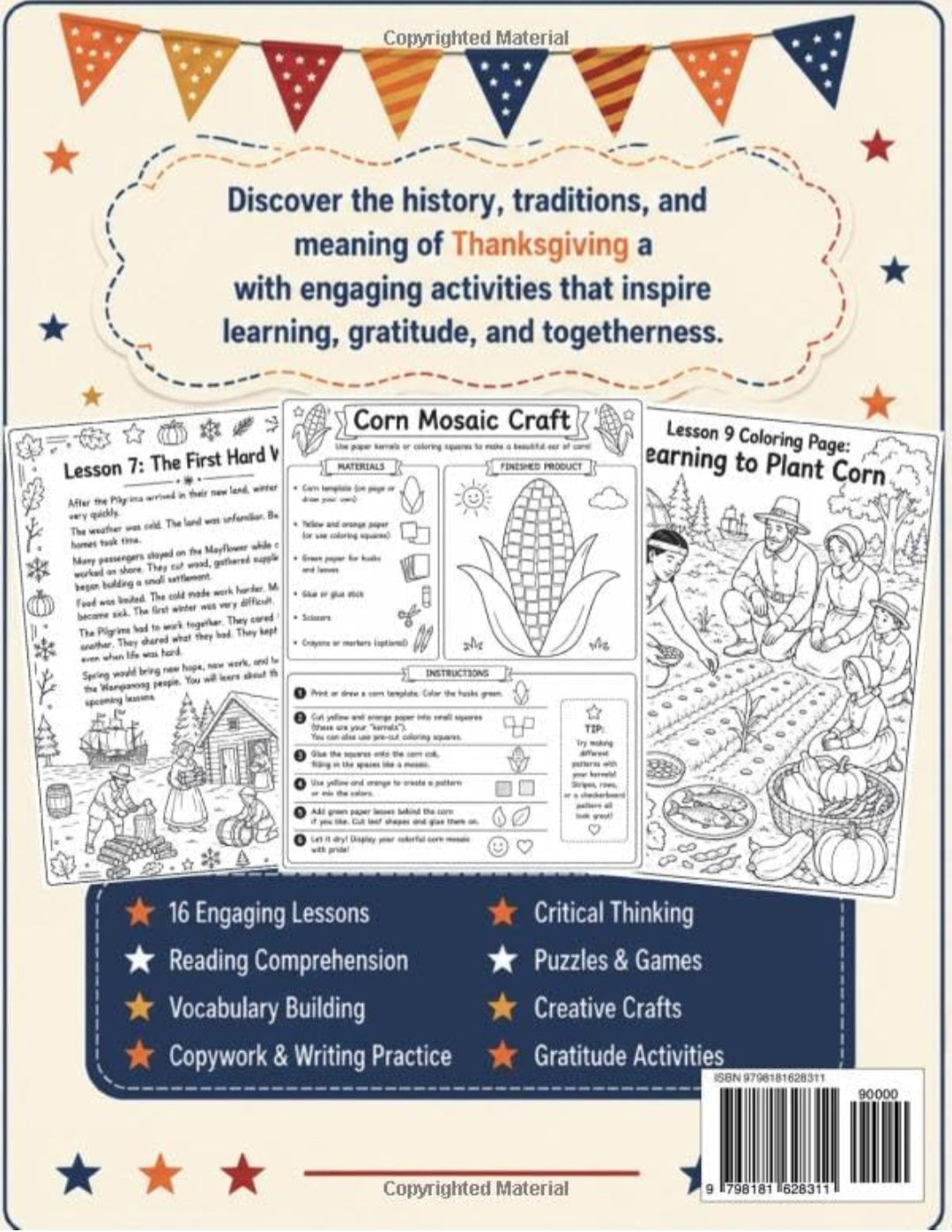 Thanksgiving Unit Study For Kids|A History And Activity Book