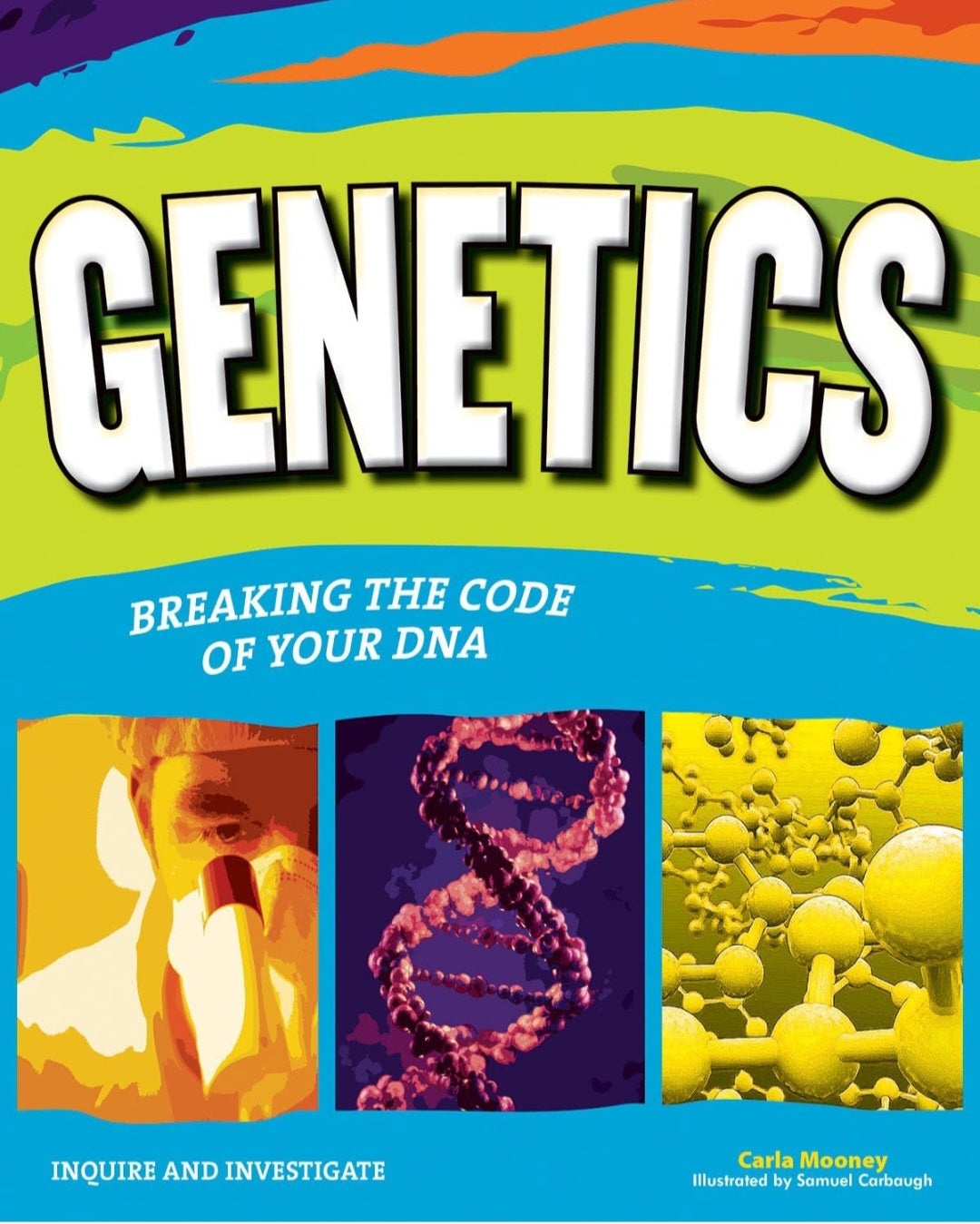 Genetics & DNA Science Study Kit | 2 Books & Genetics Experiment Kit | Grades 8–12