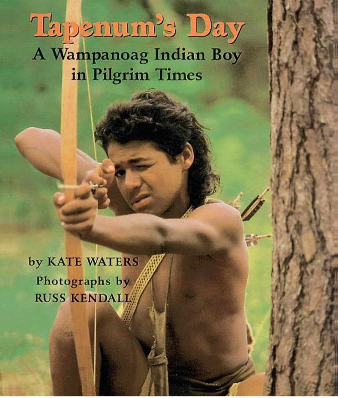 Tapanum's Day: A Wampanoag Indian Boy in Pilgrim Times | Kate Waters | USED Hardcover History Book