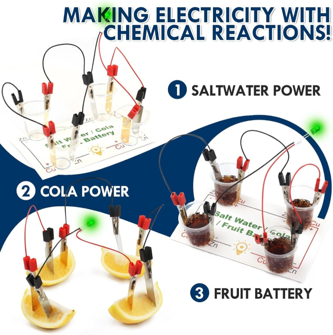 Electric Circuit STEM Kit|Hands-On Electricity Experiments