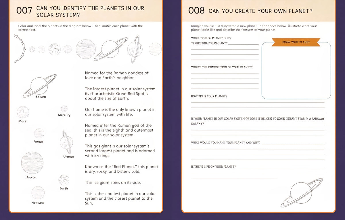Nature School: Planet Earth Workbook|100+ Nature & Science Activities