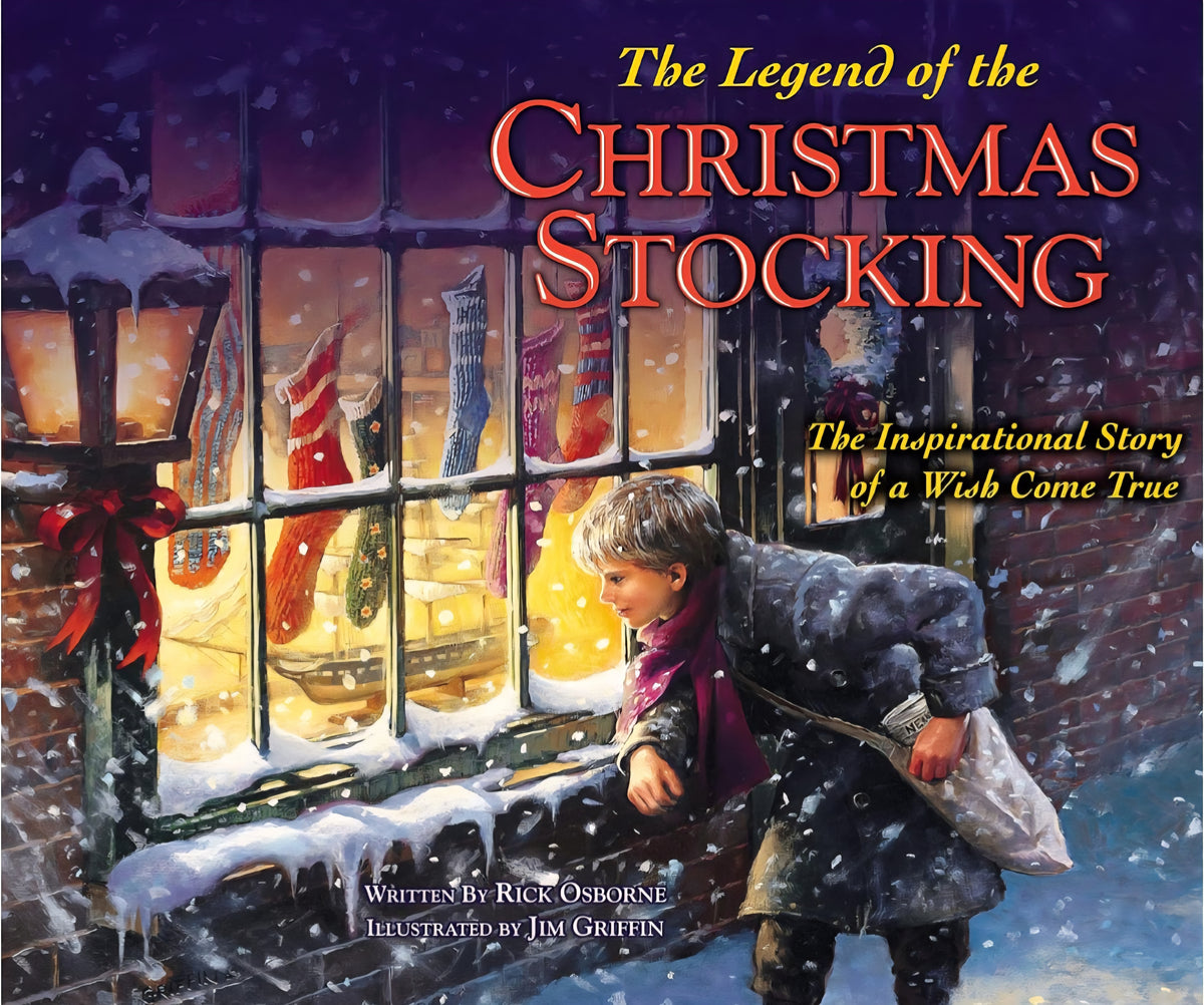 The Legend of the Christmas Stocking | Rick Osborne | Illustrated Christmas Picture Book|USED|Hardcover