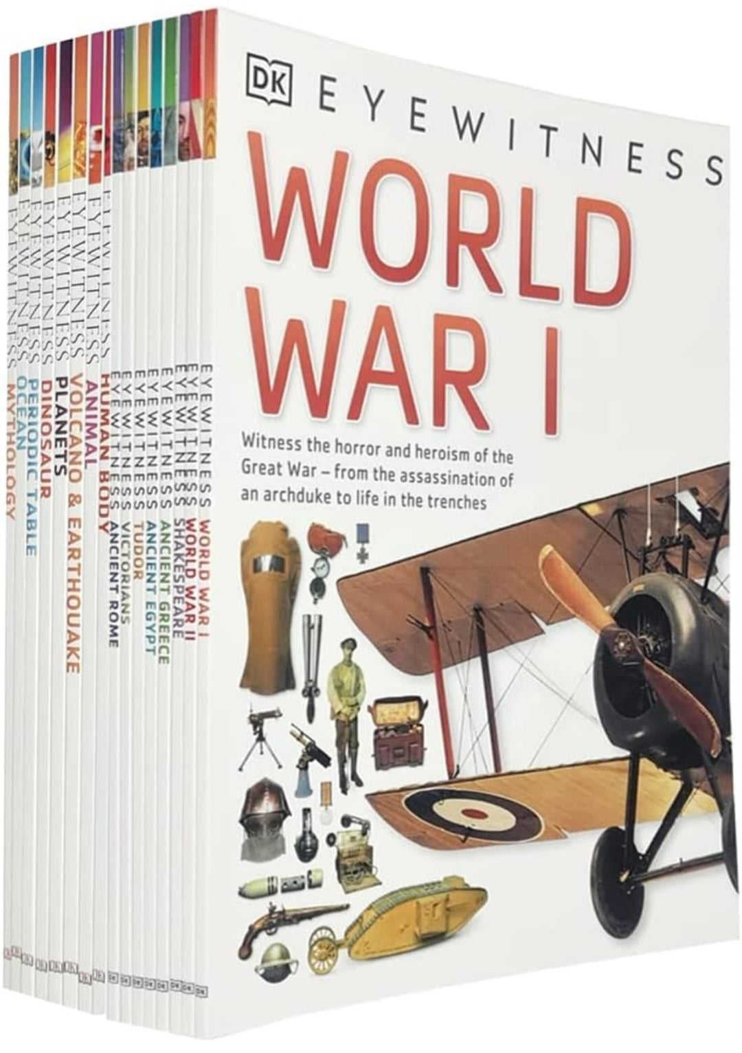 DK Eyewitness Educational Book Collection|15-Book Set|Paperback