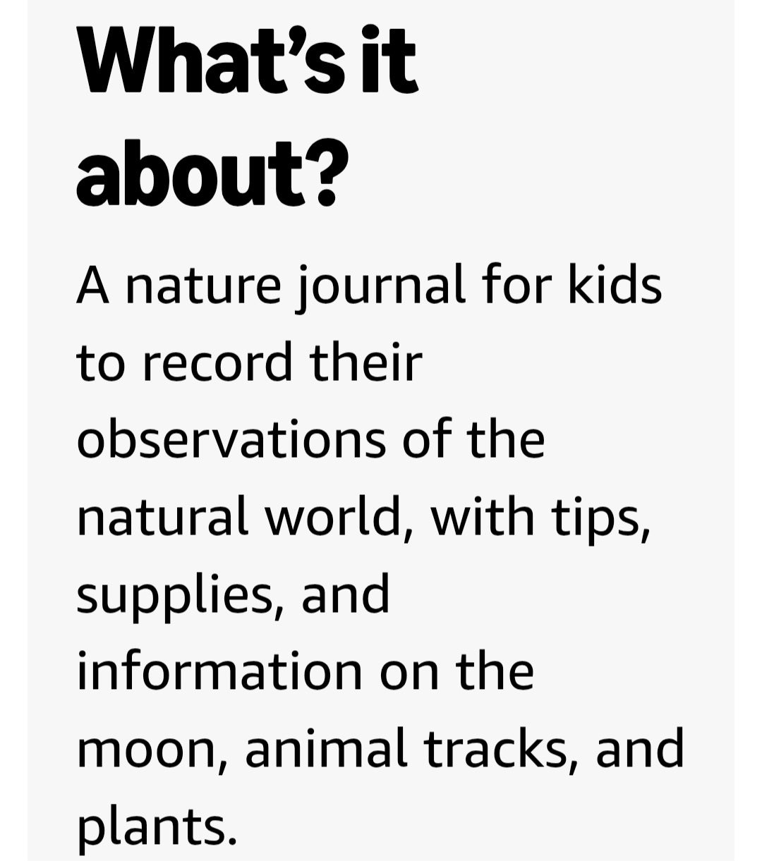 Guided Nature Journal
