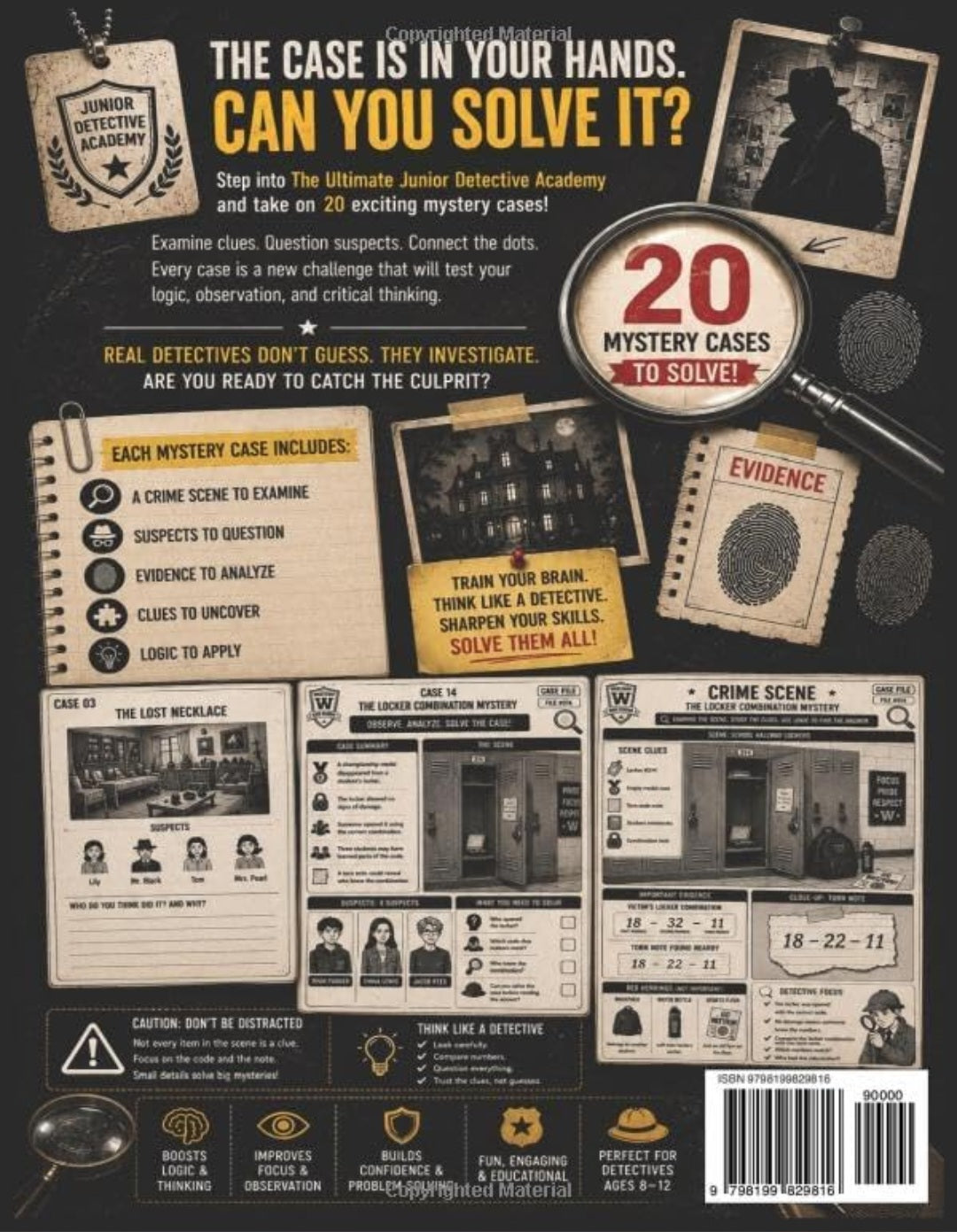 The Ultimate Junior Detective Academy|20 Mystery Cases