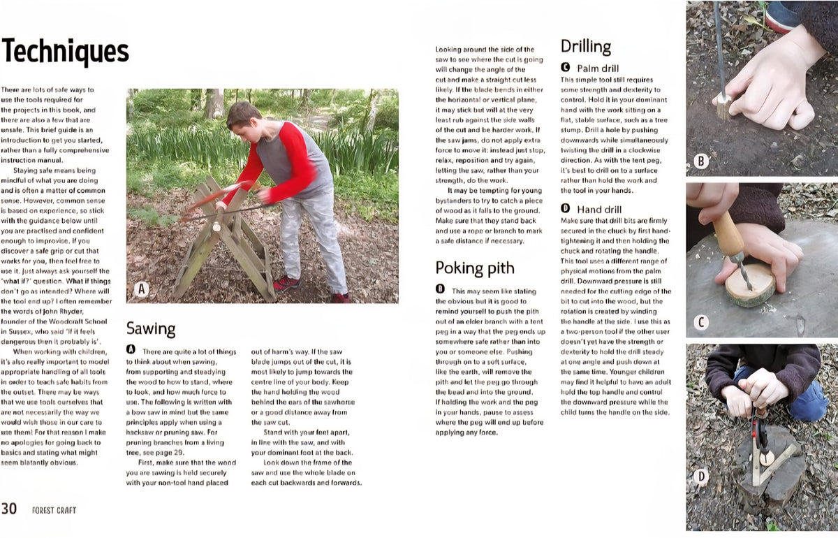 Forest Craft: A Child's Guide to Whittling in the Woodland