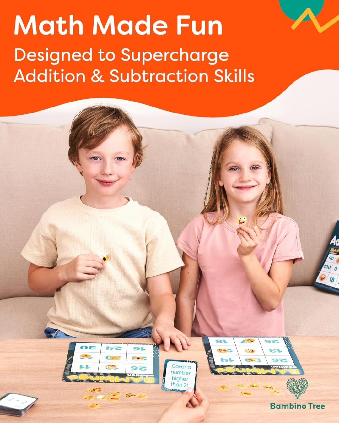 BAMBingo| Addition and Subtraction Facts Bingo Game