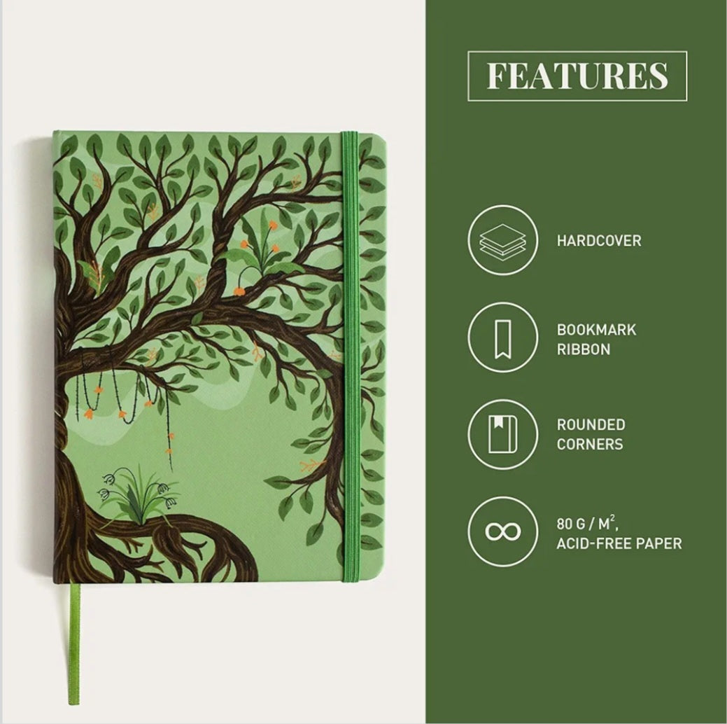 Blank Nature Journal Tree Design