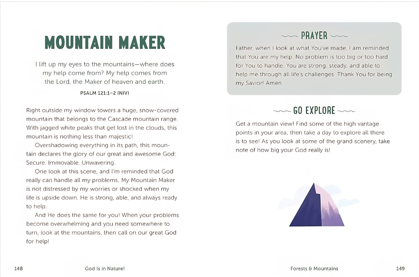 God Is In Nature Devotional