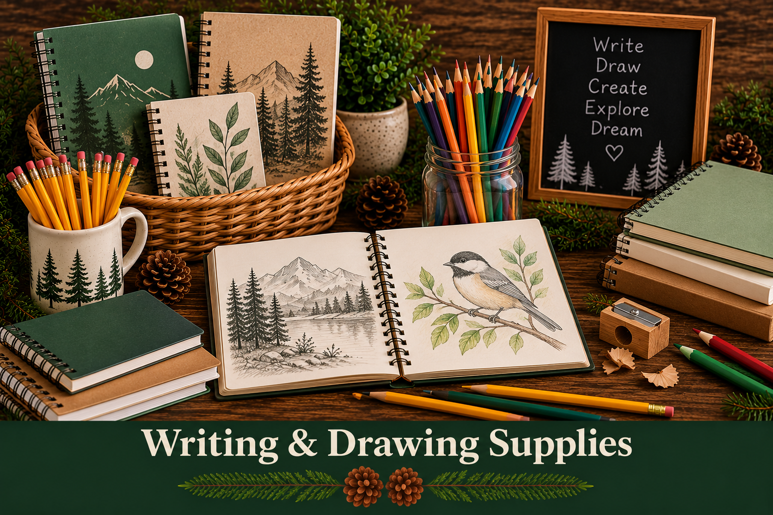 Writing & Drawing Supplies – Page 2 – Learning Among the Pines