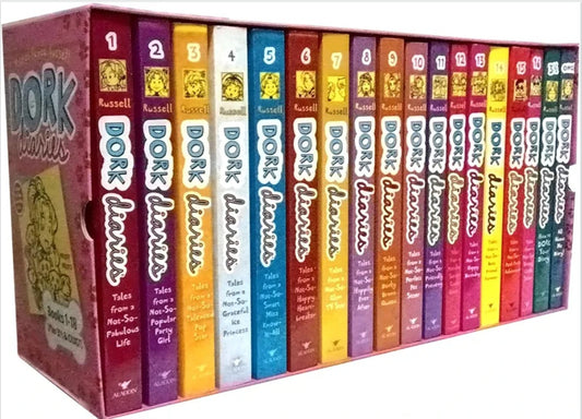 Dork Diaries 18-Book Collection Box Set | Rachel Renée Russell | Children's Humor & Middle Grade Fiction