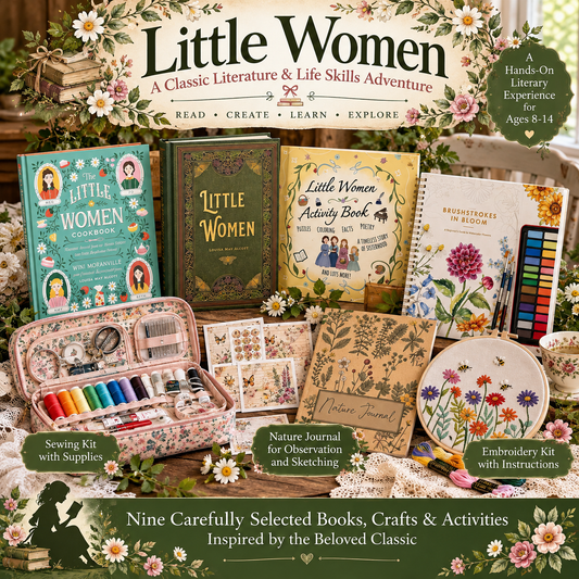 Little Women Literary Adventure Set | Classic Literature, Arts & Life Skills Activities