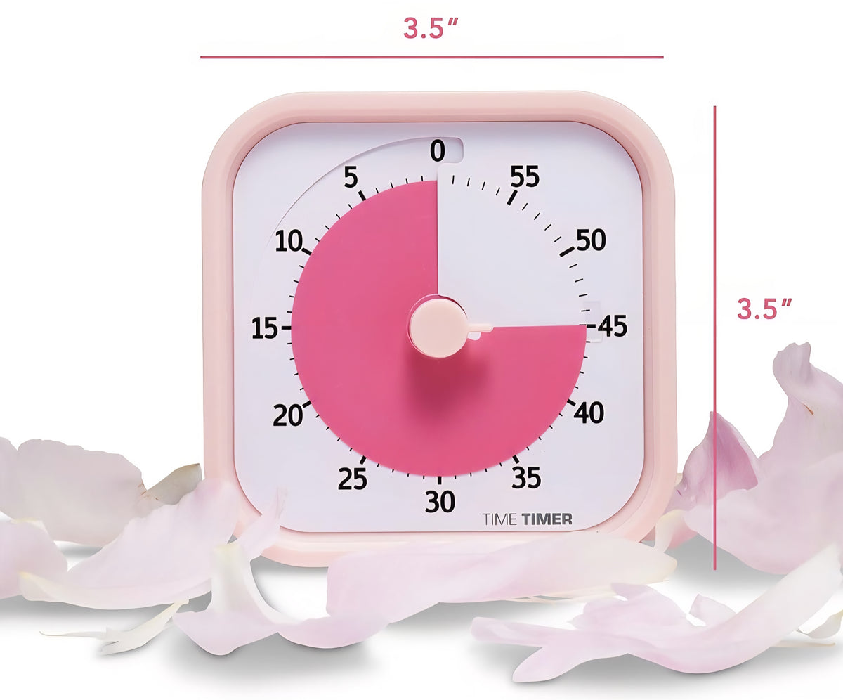 TIME TIMER Home MOD 60-Minute Visual Timer | Silent Study & Classroom Timer | Available in 3 Colors