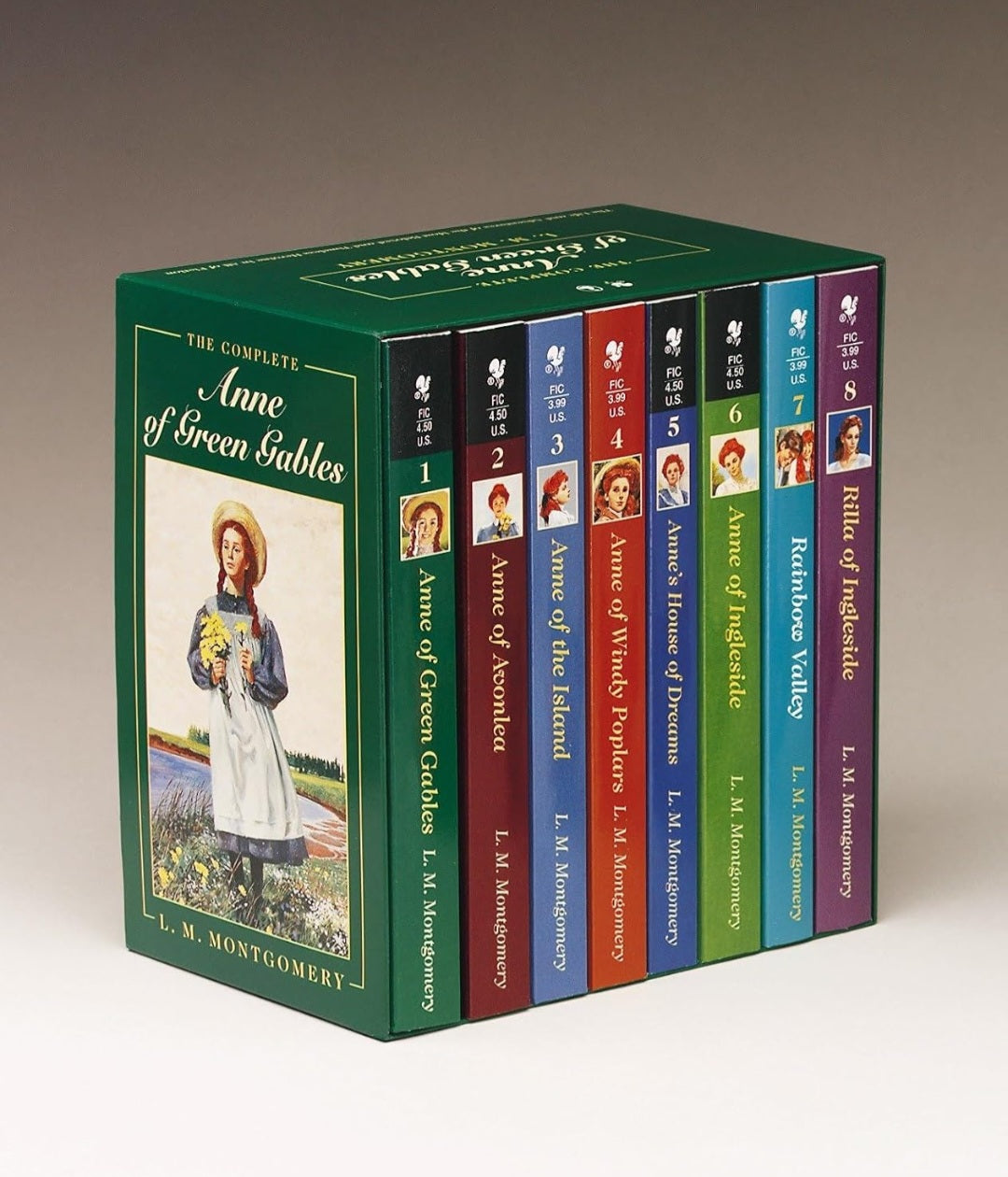 Anne of Green Gables Complete 8-Book Collection | L. M. Montgomery | Classic Children's Literature Box Set|Paperback