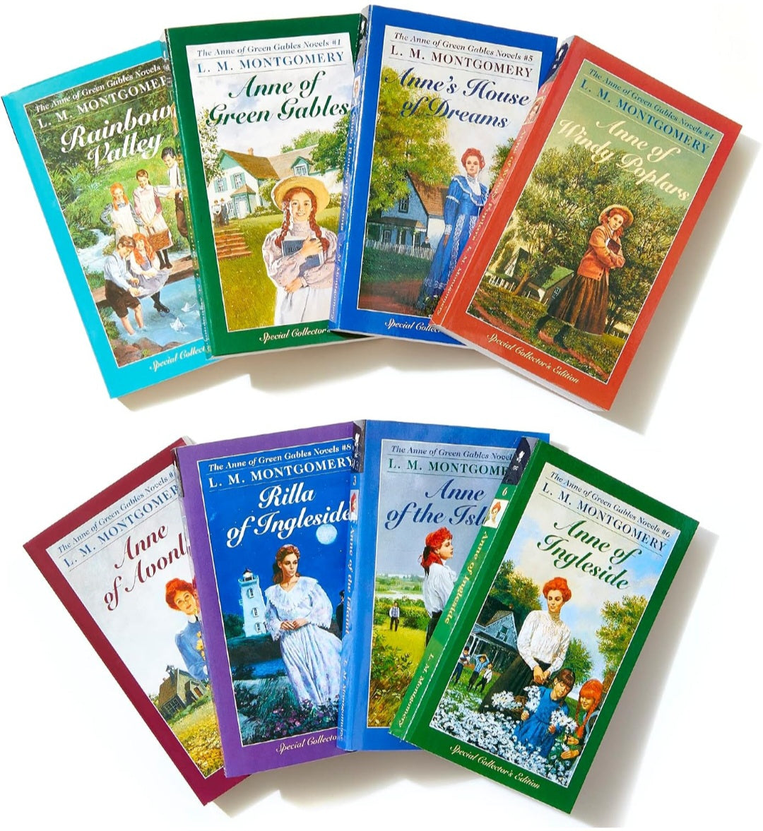 Anne of Green Gables Complete 8-Book Collection | L. M. Montgomery | Classic Children's Literature Box Set|Paperback
