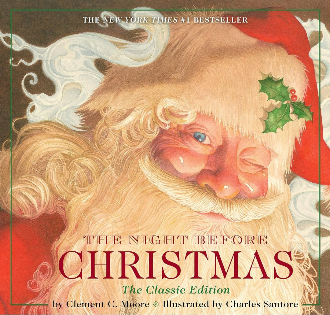 The Night Before Christmas | Clement C. Moore | Illustrated by Charles Santore | Classic Hardcover Christmas Edition