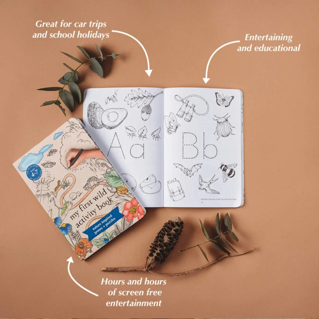 My First Wild Activity Book| Nature Games & Puzzles for Kids