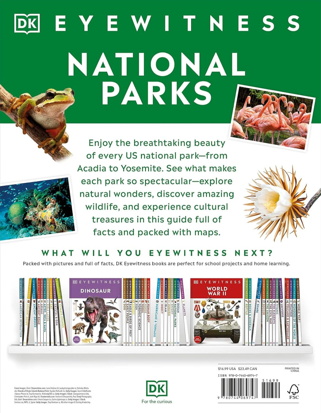 Eyewitness National Parks|Hardcover