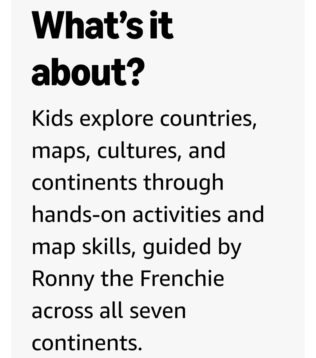 World Geography Study Kit