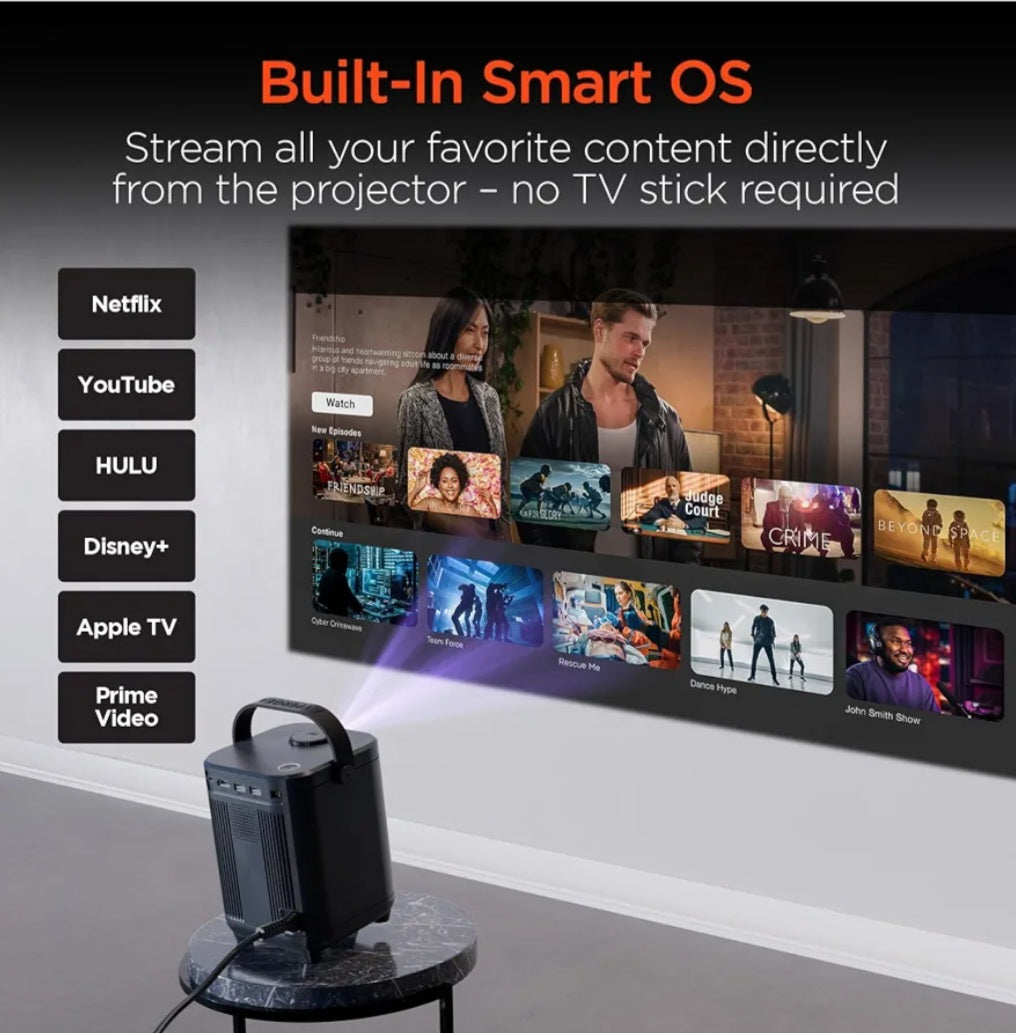 Portable Mini Projector| Homeschool Learning & Educational Presentations