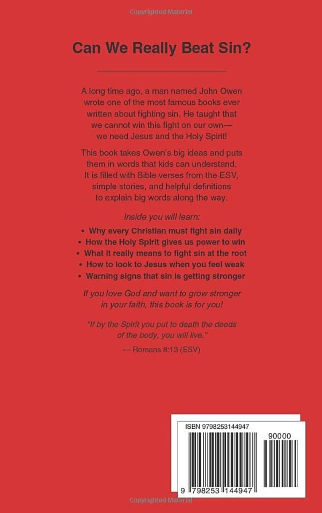 How to Fight Sin with God’s Help | John Owen | Christian Theology Book for Young Readers