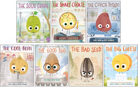 The Food Group Series| 7 Books Collection | Jory John|Paperback