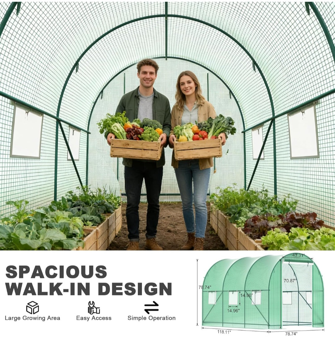 Walk-In Greenhouse – Gardening & Plant Science