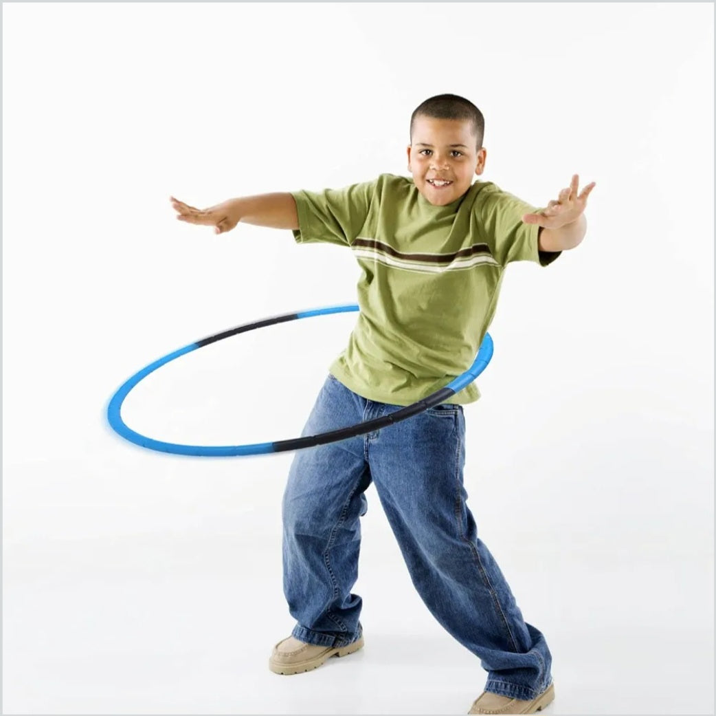 Kids Fitness Hoop| Adjustable 26.5" Exercise & Homeschool PE Equipment