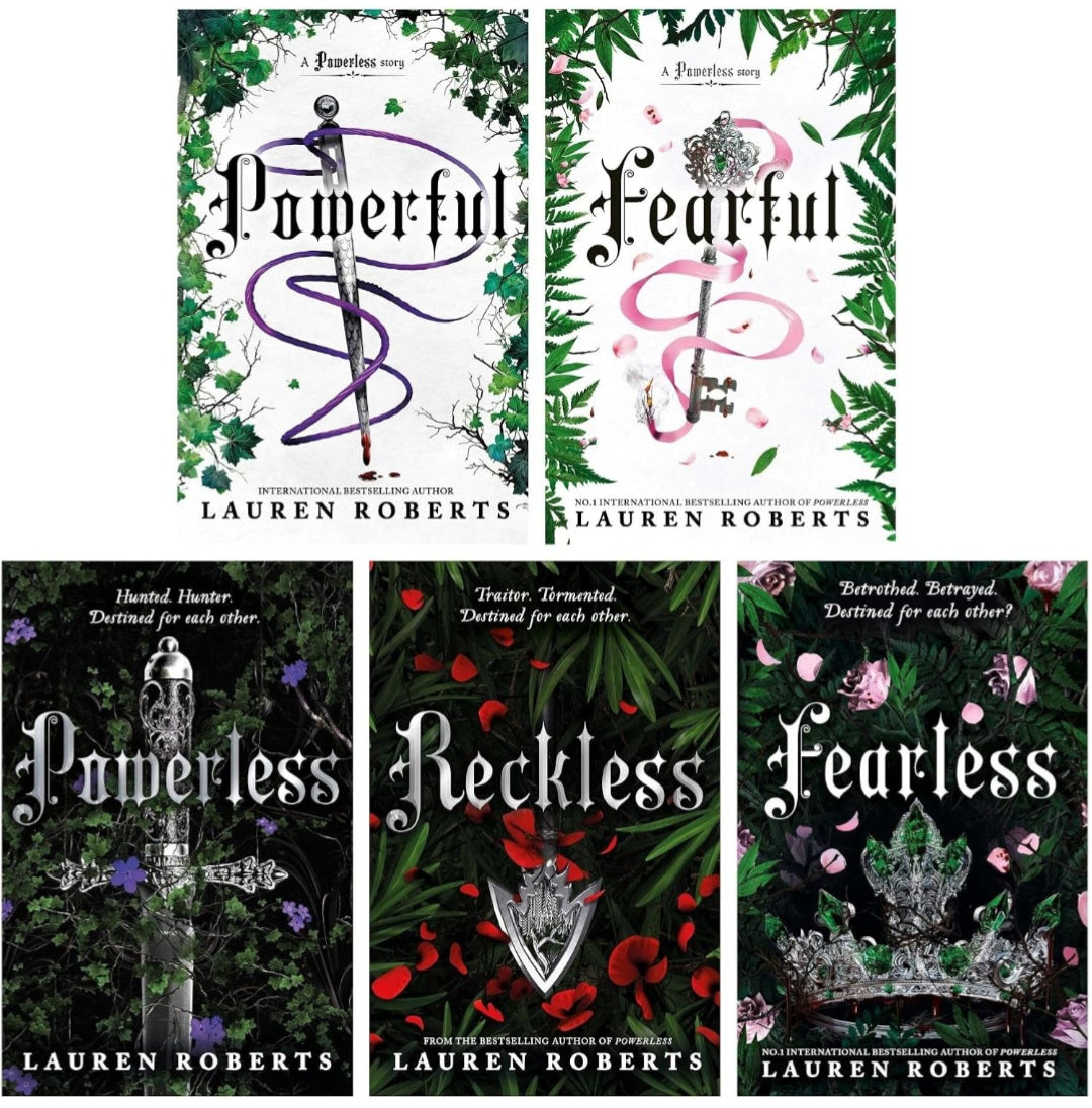 The Complete Powerless Collection | 5-Book Hardcover Boxed Set | Lauren Roberts | Young Adult Fantasy & Romance