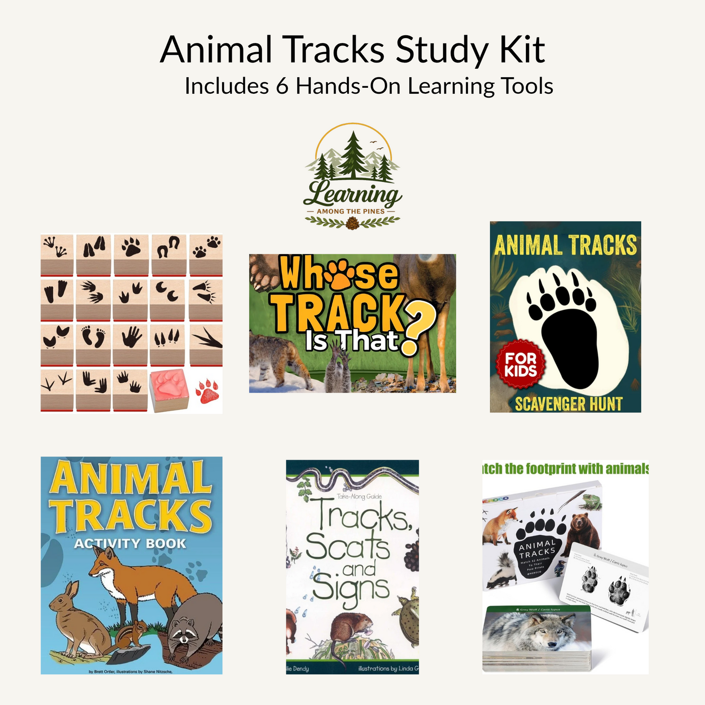 Animal Tracks Study Kit