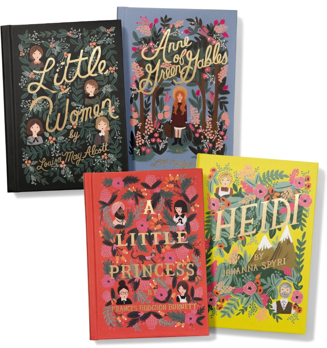 The Puffin in Bloom 4-Book Collection|Anne of Green Gables, Heidi, Little Women, and A Little Princess