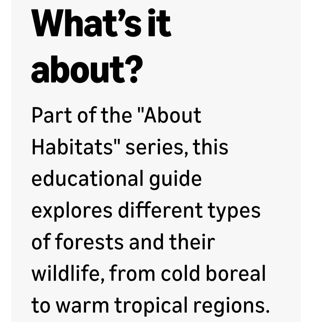 Animal Habitats Book Bundle