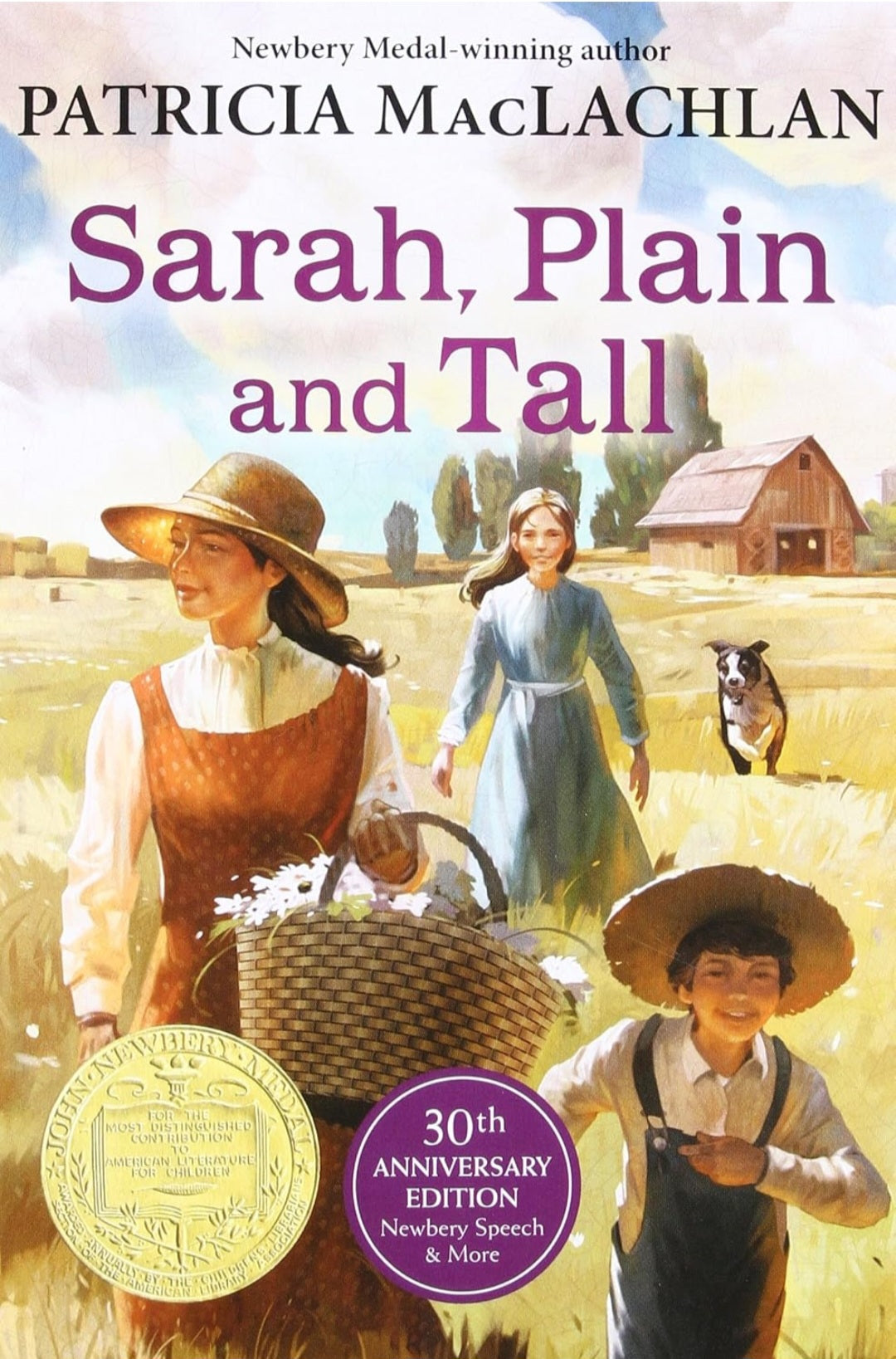 Sarah, Plain and Tall | Patricia MacLachlan | Newbery Medal-Winning Classic Children's Novel |Paperback