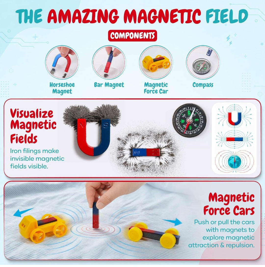 Electricity & Magnetism STEM Kit|Hands-On Physics Experiments