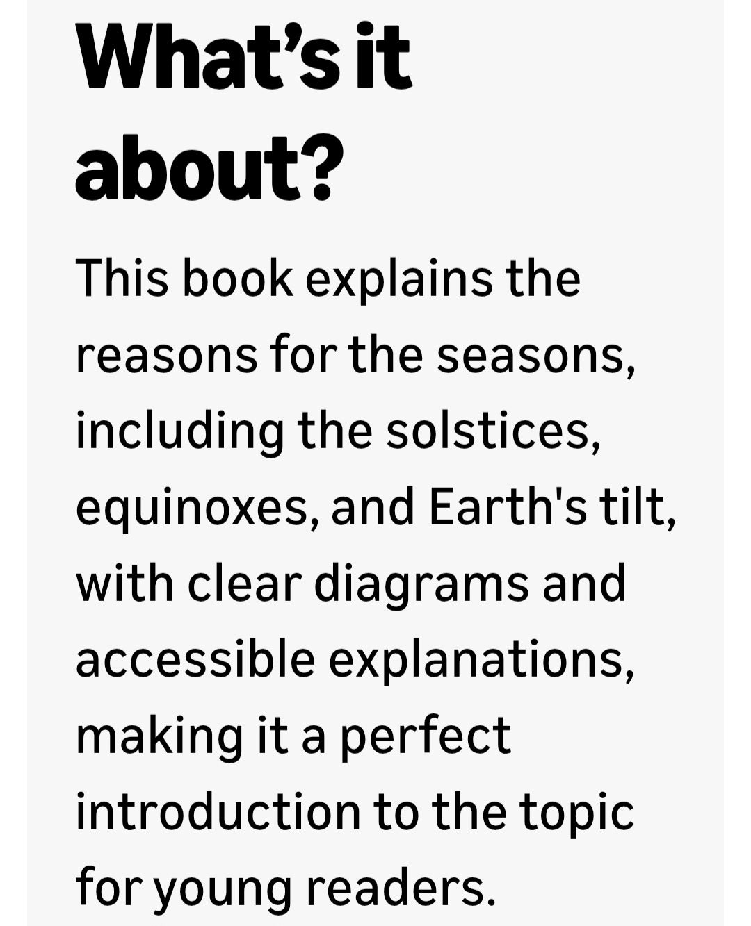 Weather & Seasons Book Bundle