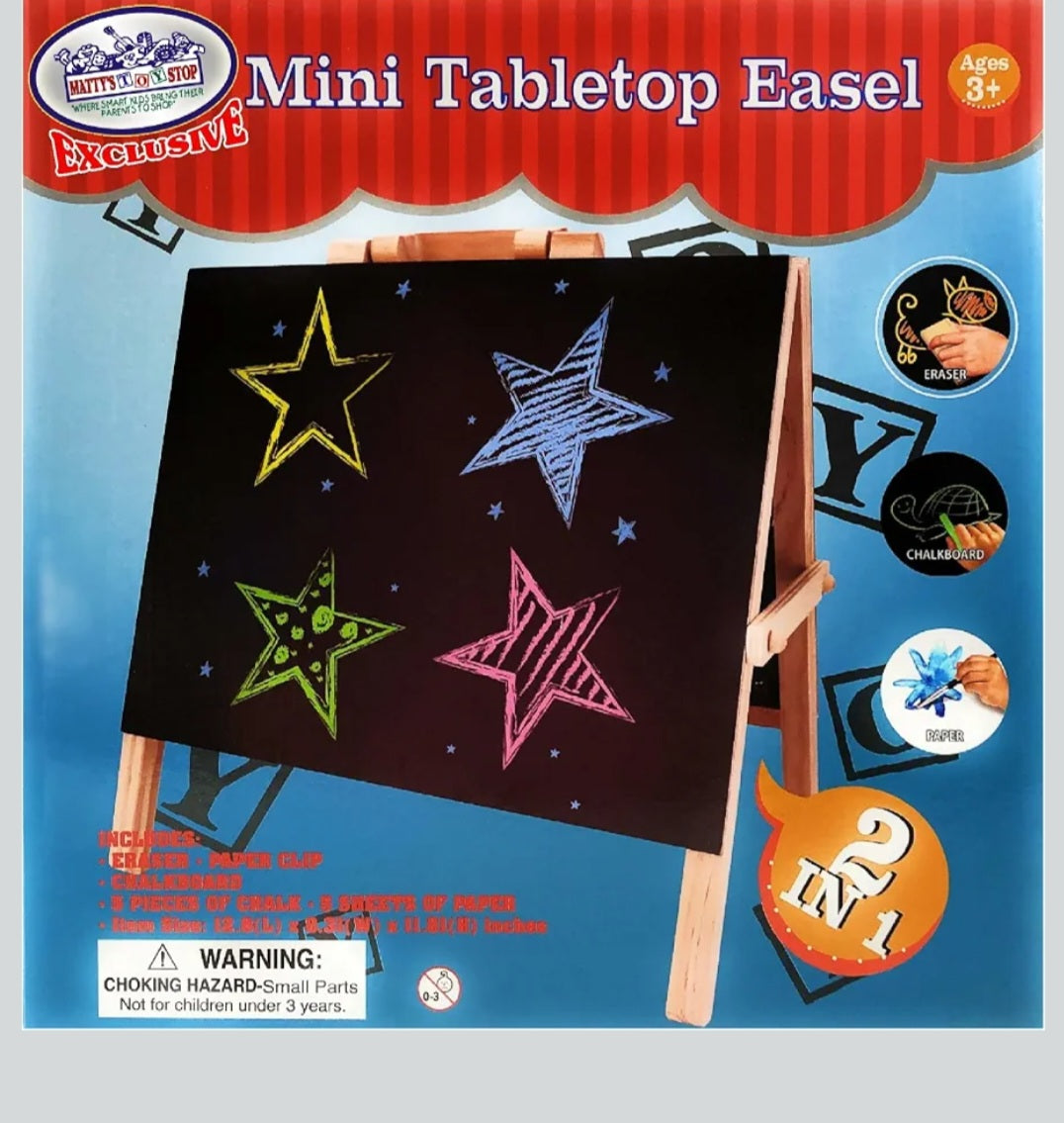 2-in-1 Student Easel & Dry-Erase Board