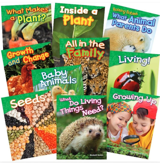 Let's Explore Life Science 10 Book Set