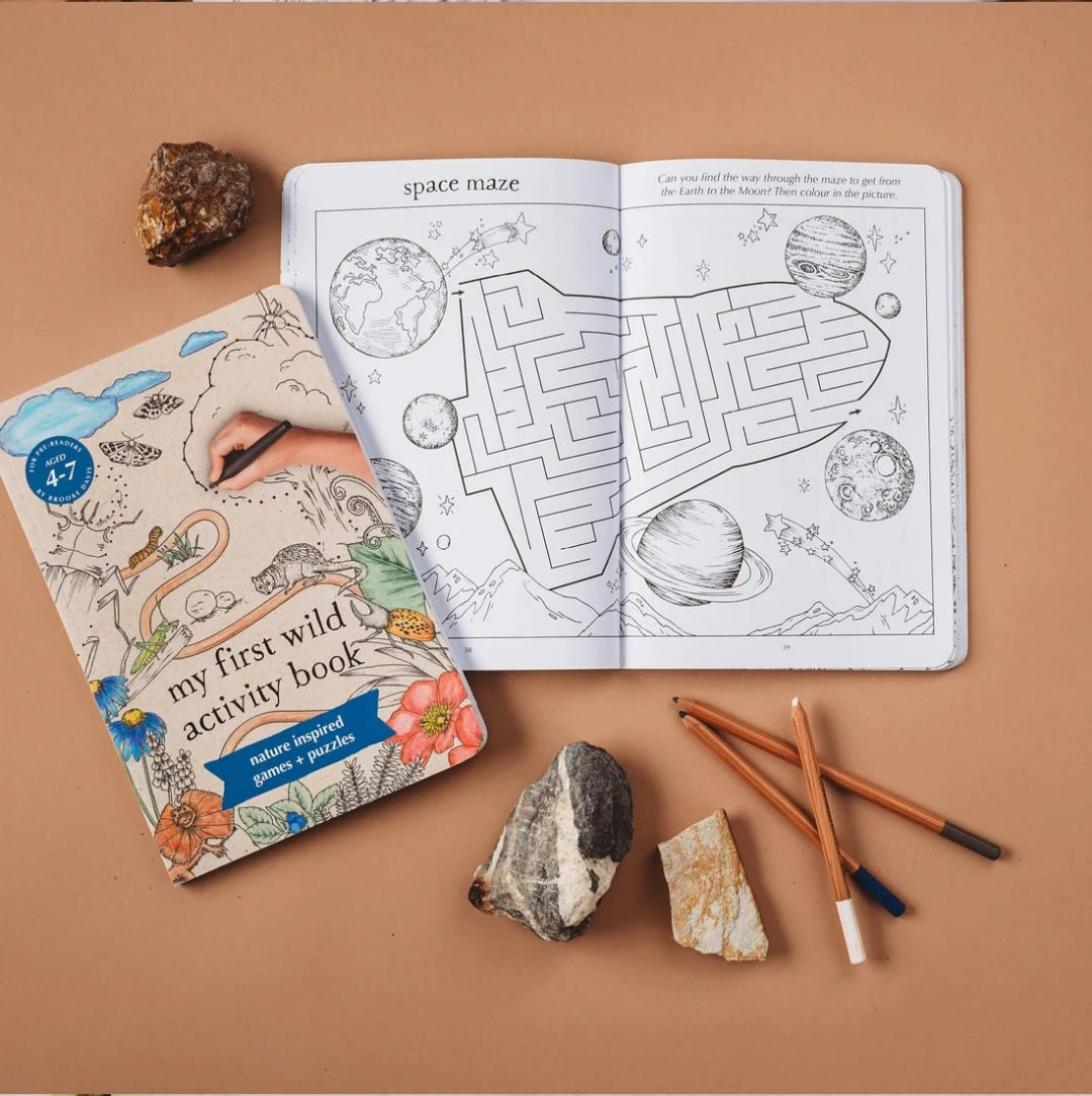 My First Wild Activity Book| Nature Games & Puzzles for Kids