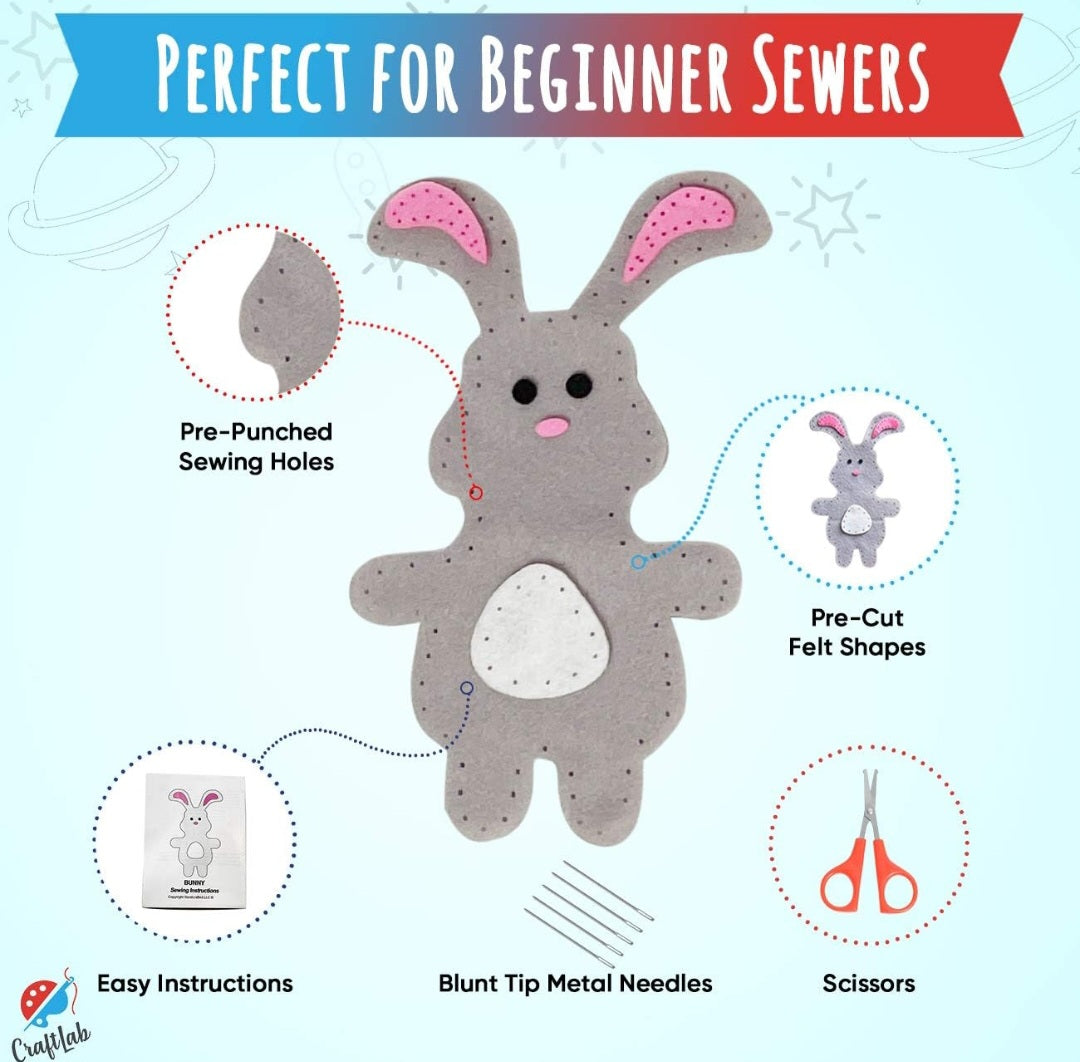 Woodland Animals Sewing Project