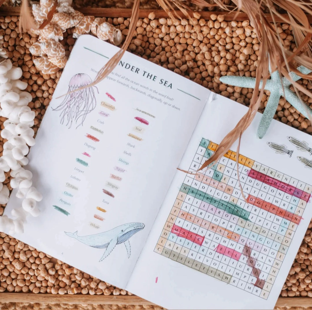 Wild Activity Book| Nature-Inspired Games & Puzzles for Kids