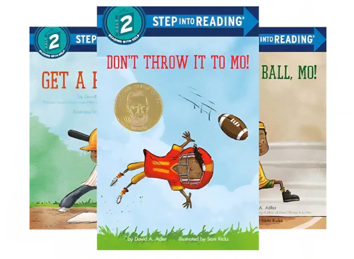 Mo Jackson 8-Book Set|Step into Reading Level 2 Readers|Sports