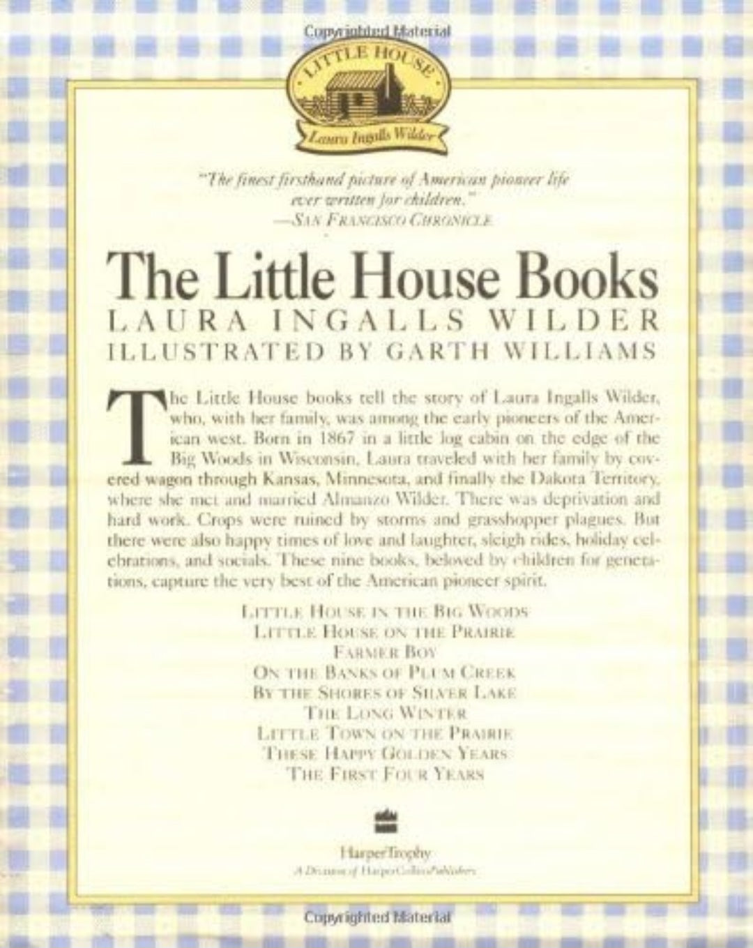 Little House 9 Book Box Set