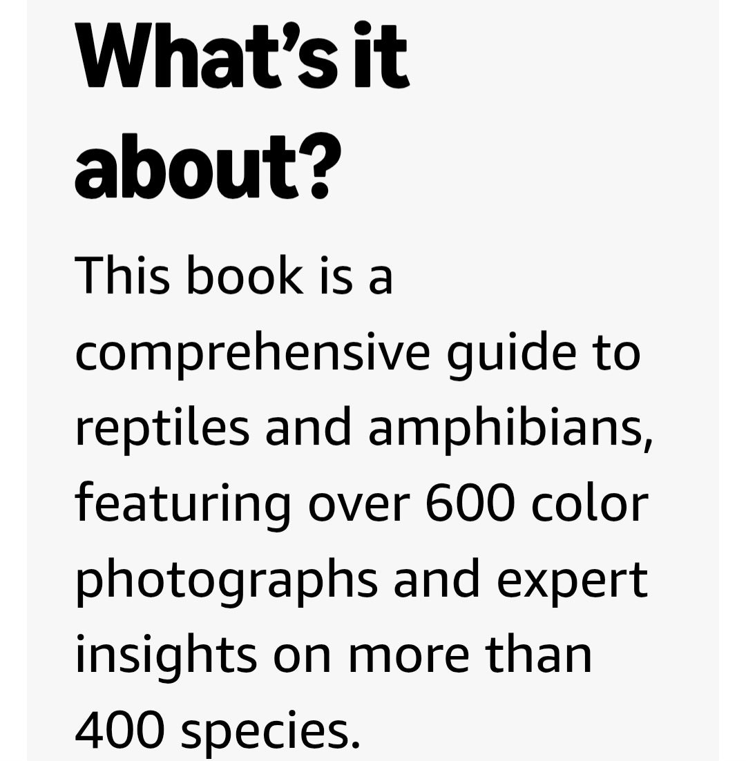 Reptiles & Amphibians Book Bundle