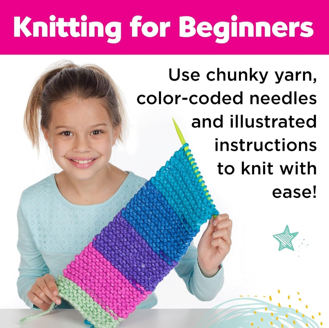Learn to Knit: Pocket Scarf Project