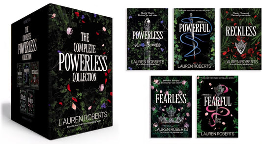 The Complete Powerless Collection | 5-Book Hardcover Boxed Set | Lauren Roberts | Young Adult Fantasy & Romance